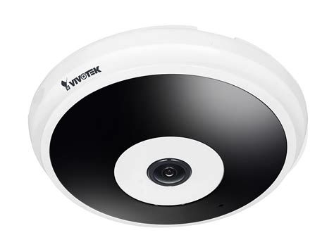 VIVOTEK Indoor Fisheye; 5MP; 15fps; H.265/H.264/MJPEG; f1.16mm fisheye lens; daytime only; WDR Pro; PoE; Built-in Mic